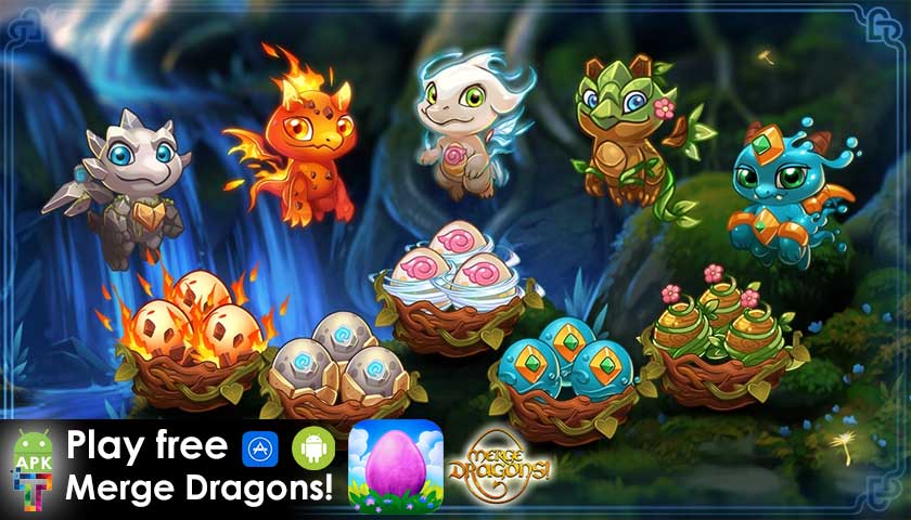 Play Merge Dragons free