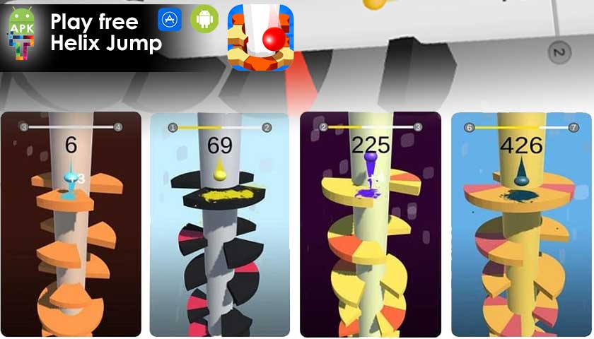 Play Helix Jump game free