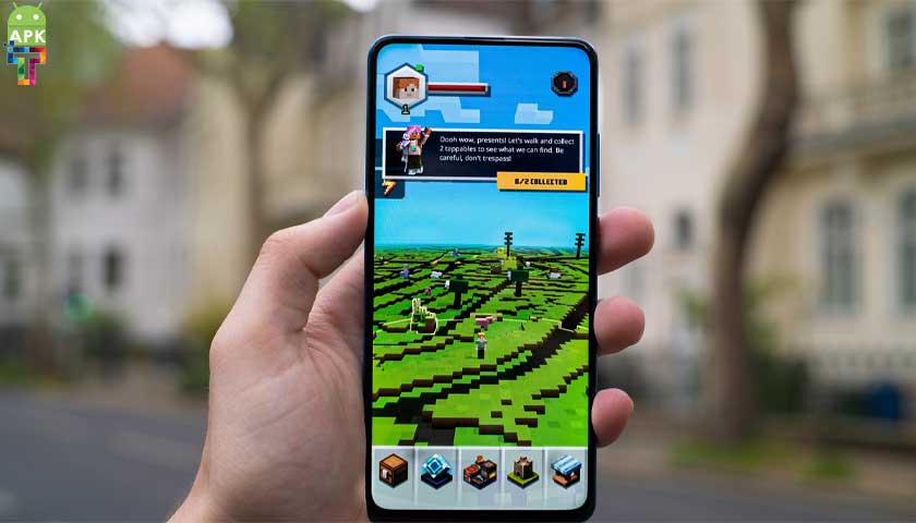 mobile phone game minecraft
