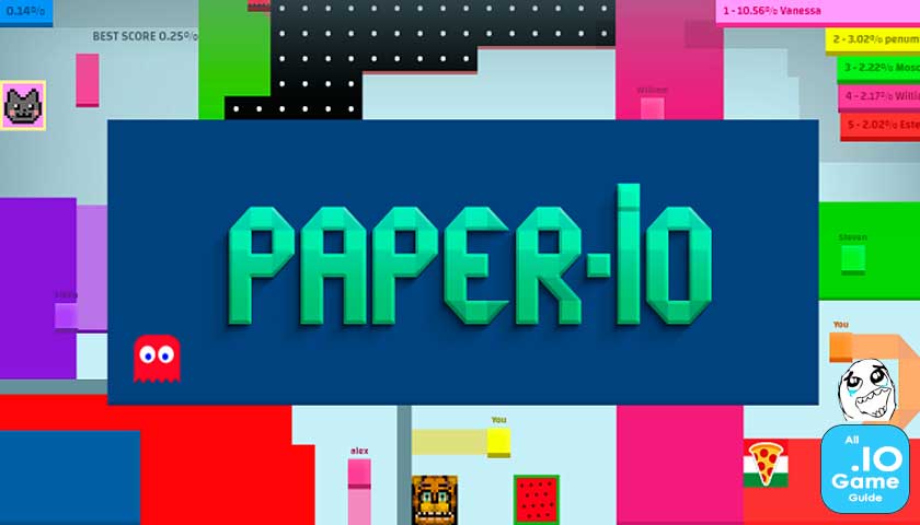 Io Games Unblocked Paper Io