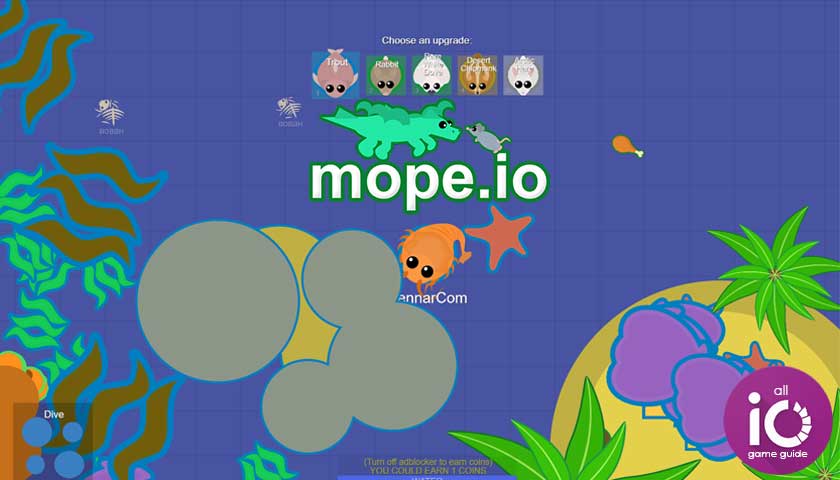 Play Mope.io Game For Free